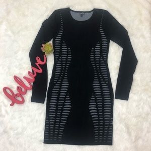 Express black dress size S